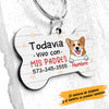 Personalized Dog Spanish Perro Bone Pet Tag AP128 26O57 1