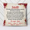Personalized German Mama Oma Gift For Mom Grandma Pillow AP134 65O34 (Insert Included) 1