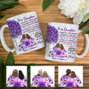 Personalized Mom Grandma Tree Hug Purple Mug MR84 30O60 1