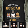 Personalized Best Dog Dad Ever T Shirt MR161 67O57 1