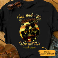 Personalized BWA Couple You And Me Got This T Shirt AG103 30O65 thumb 1