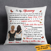Personalized Mom And Daughter Pillow FB223 26O36 (Insert Included) thumb 1