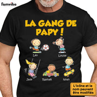 Personalized Gift For Grandpa French Papa Grand-père Shirt - Hoodie - Sweatshirt 31066 thumb 1