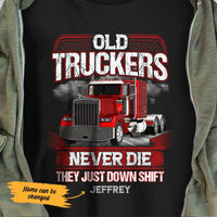 Personalized Trucker T Shirt JN191 87O53 thumb 1