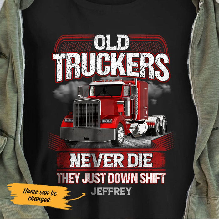 Personalized Trucker T Shirt JN191 87O53 1