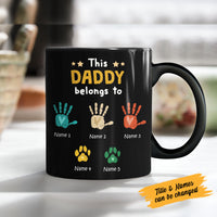 Personalized This Dad Belongs To Mug MY142 30O58 thumb 1