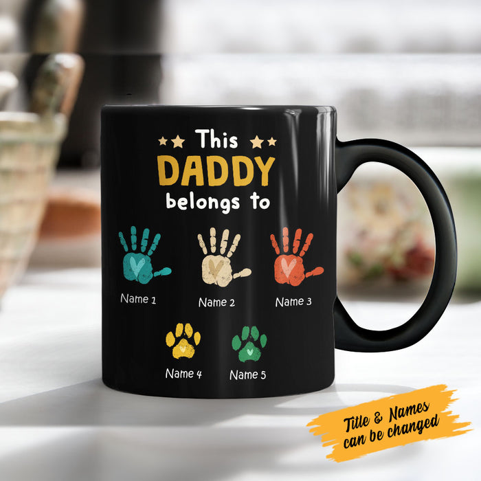 Personalized This Dad Belongs To Mug MY142 30O58 1
