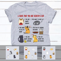 Personalized Cat Lady Six Signs T Shirt OB61 87O53 thumb 1
