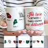 Personalized The Love Between Family Knows No Distance Mug NB182 73O53 1