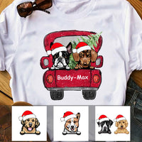 Personalized Dog Christmas T Shirt SB301 81O34 thumb 1