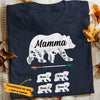 Personalized Grandma Mom Mamma Nonna Bear Italian T Shirt AP85 30O53 1