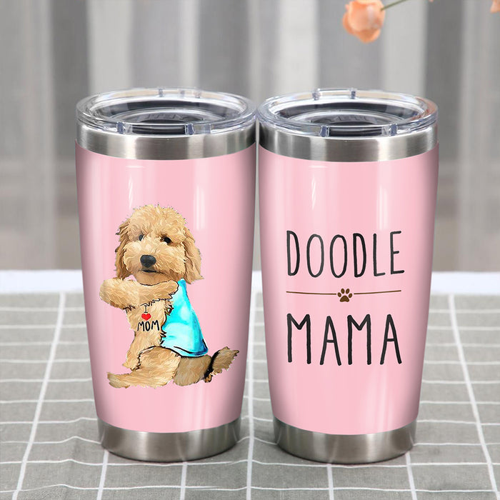 Metal Coffee and Tea Travel Mug #Dog Mom – Jazzy Shopper®