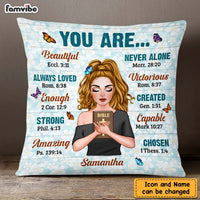 Personalized Gift For Daughter You Are Bible Verses Pillow 22700 thumb 1