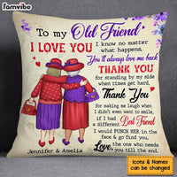 Personalized Gift For Friends Thank You For Standing By My Side Pillow 26420 thumb 1