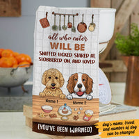 Personalized Dog Kitchen Towel  DB181 26O60 thumb 1