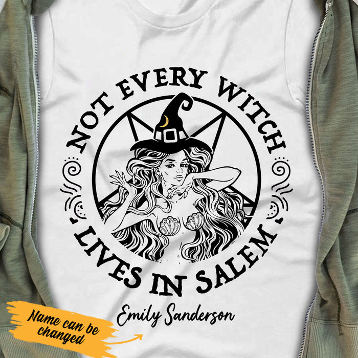 Personalized Mermaid Witch Halloween Not In Salem T Shirt AG261 67O53 1