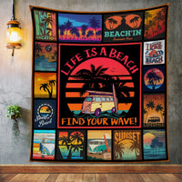 Beach Fleece Blanket JN261 73O36 thumb 1