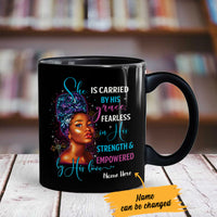 Personalized Carried By His Grace BWA God Mug SB81 29O47 thumb 1