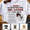 Personalized About This Dog Mom T Shirt OB171 85O34 1