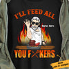 Personalized Dad Grill BBQ I'll Feed You All T Shirt JL94 24O57 1