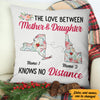 Personalized Love Between Long Distance  Pillow SB2421 30O47 (Insert Included) 1