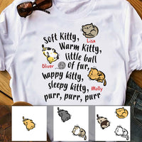Personalized Soft Kitty Warm Kitty Cat  T Shirt NB31 85O57 thumb 1