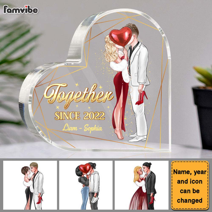 Personalized Gift For Couple Together Since Acrylic Plaque 22803 1
