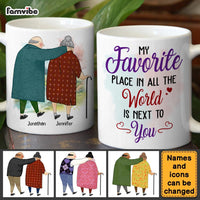 Personalized Couple My Favorite Place In All The World Is Next To You Mug 31132 thumb 1
