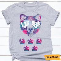 Personalized Mom Grandma Bear T Shirt MY133 30O47 thumb 1