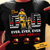 Personalized Dad Grandpa Firefighter T Shirt MY242 30O58 1