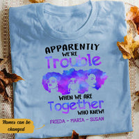 Personalized BWA Trouble When Together T Shirt JL231 95O58 thumb 1