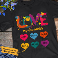 Personalized Grandma Mom T Shirt JN172 85O53 thumb 1