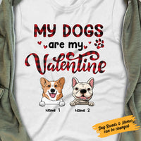 Personalized Dog Valentine T Shirt  DB265 81O58 thumb 1
