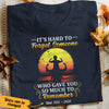 Personalized Hard To Forget Dad Memorial T Shirt JL291 29O53 thumb 1