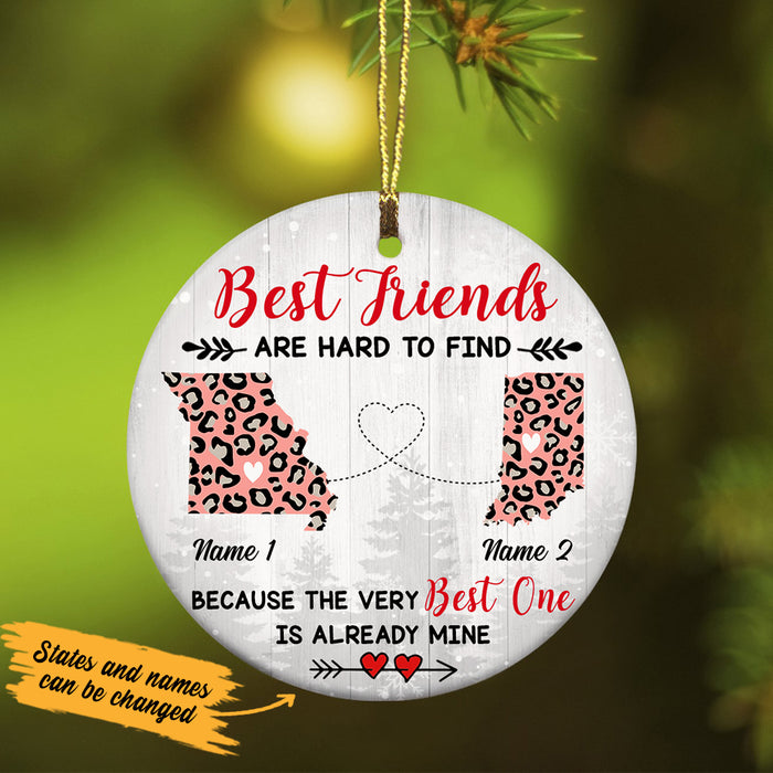 Personalized Best Friends Long Distance  Ornament SB2429 30O47 1