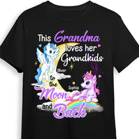 Personalized This Grandma Loves Her Grandkids To The Moon And Back Shirt - Hoodie - Sweatshirt 22702 thumb 1