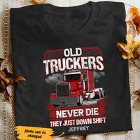 Personalized Trucker T Shirt JN191 87O53 thumb 1
