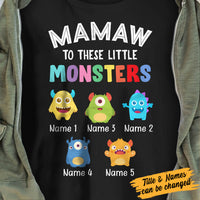 Personalized Mom Grandma Little Monsters T Shirt AP32 67O34 thumb 1