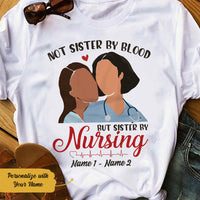 Personalized Nurse Friends Sister By Nursing T Shirt SB31 67O58 thumb 1