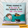 Personalized Italian Dog Tuo Cuore Pillow AP161 29O47 (Insert Included) 1