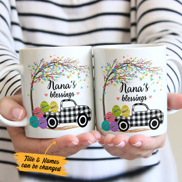 Personalized Grandma Peeps Easter Truck Mug FB191 81O36 1