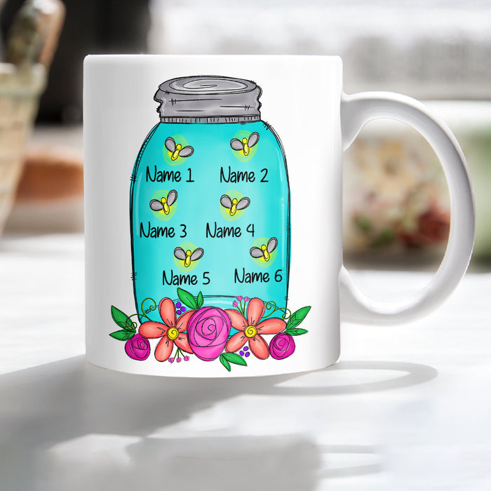 Personalized Mom Grandma Bee Bottle Mug MR112 65O34 1