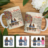 Personalized Mom And Daughter Love Tree Mug FB22 67O60 thumb 1