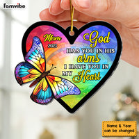 Personalized Butterfly Memorial Gift God Has You Ornament 30038 thumb 1