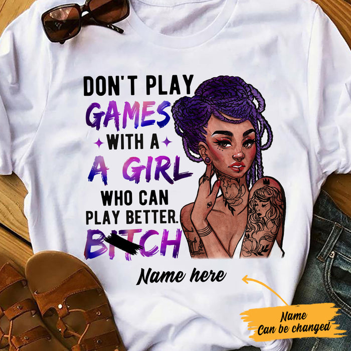 Personalized BWA Tattoos Play Girl T Shirt AG311 28O57 1