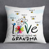 Personalized Grandma Mom Love Pillow AP62 26O57 (Insert Included) 1