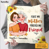 Personalized First My Mother Forever My Friend Pillow 24017 thumb 1