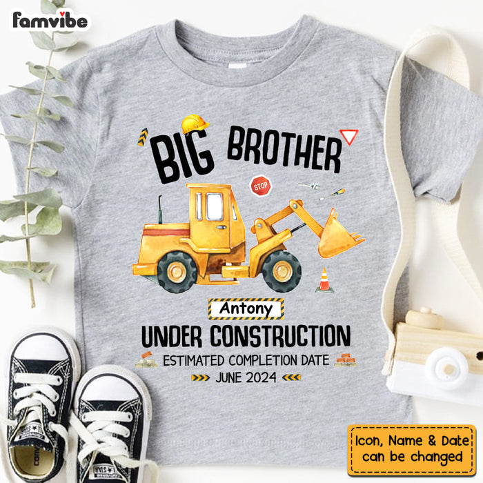 Personalized Gift For Grandson Big Brother pregnancy Announcement Kid T Shirt - Kid Hoodie - Kid Sweatshirt 30396 1