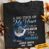 Personalized Husband & Wife Heaven T Shirt JN193 81O34 1