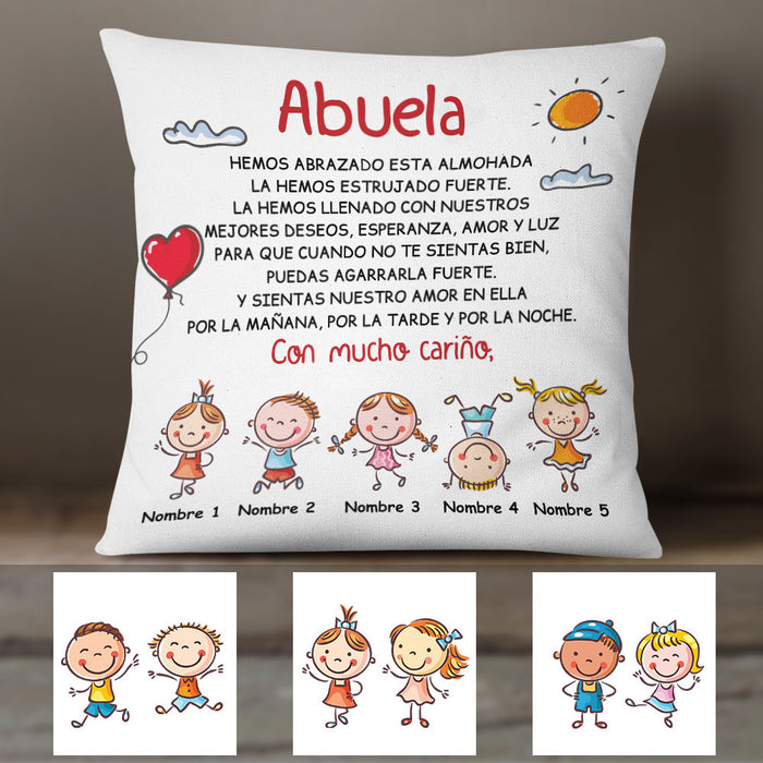 Personalized Grandma Spanish Abuela Pillow AP281 26O58 1